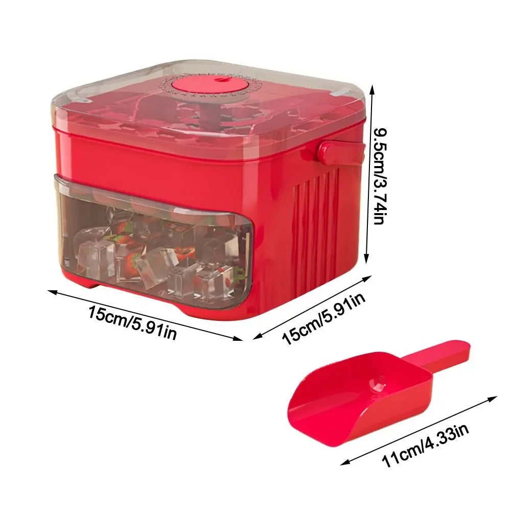 50-Cube Ice Maker with Easy Press Cap